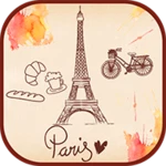 Logo of Little Paris keyboard android Application 